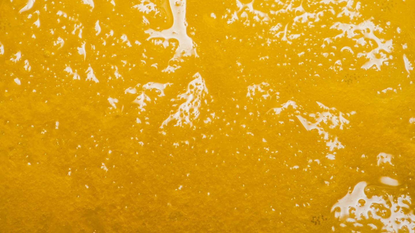 sugar wax close up